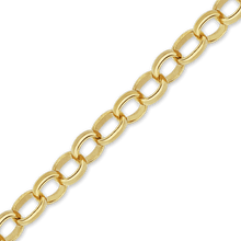 Load image into Gallery viewer, Bulk / Spooled Flat Cable Chain in 14K Gold-Filled (1.30 mm)

