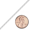 Bulk / Spooled Domed Rolo Chain in Sterling Silver (1.60 mm - 3.00 mm)