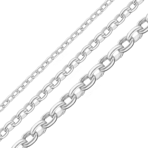Bulk / Spooled Domed Rolo Chain in Sterling Silver (1.60 mm - 3.00 mm)