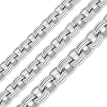 Load image into Gallery viewer, Bulk / Spooled Double Cable Chain in Sterling Silver (6.40 mm - 10.80 mm)
