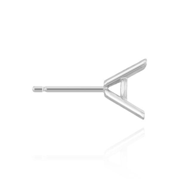 ITI NYC Round Four Prong Martini Earrings