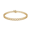 Emerald East-West 4 Prong Bracelet Mounting in 14K Gold