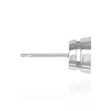 Load image into Gallery viewer, ITI NYC Round Bezel Earrings with Airline
