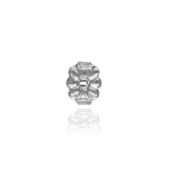 ITI NYC Medium Friction (Push) Ear Back (6 x 3 mm) (Fits Post Size .026" - .030")