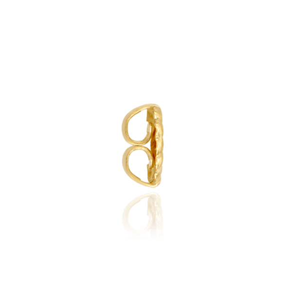 ITI NYC Friction (Push) Ear Back (5 x 3 mm - 7 x 4 mm) (Fits Post Size .030" - .036")