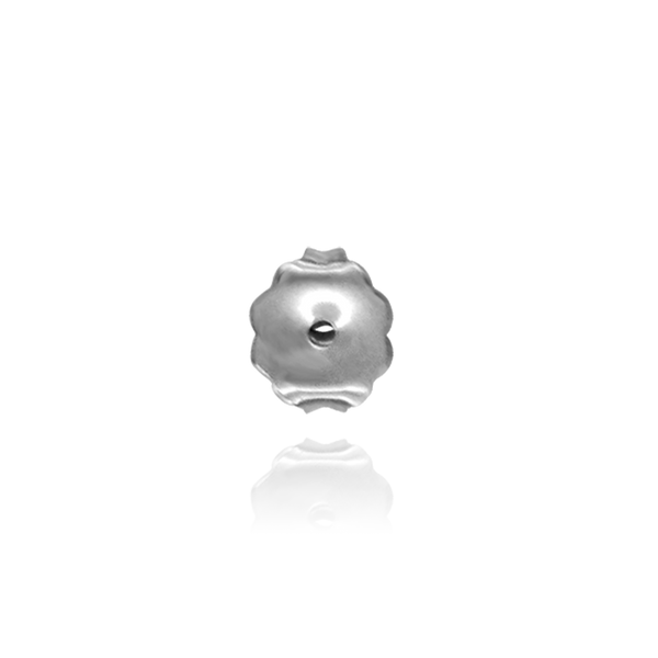 ITI NYC Heavy Friction (Push) Ear Back (6 x 3 mm) (Fits Post Size .026" - .036")