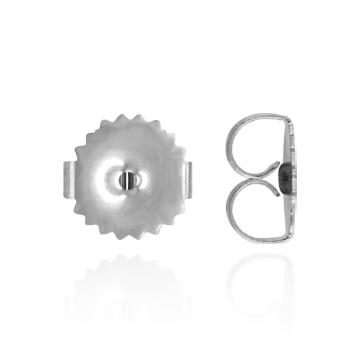 ITI NYC Friction (Push) Ear Back (7 x 7 mm) (Fits Post Size .033" - .036")