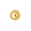 ITI NYC Friction (Push) Ear Back (7 x 7 mm) (Fits Post Size .033" - .036")