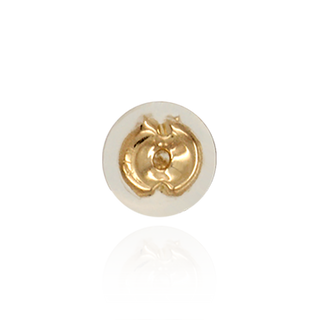 ITI NYC Silicone Heavy Friction (Push) Ear Back (6 x 4 mm) (Fits Post Size .026" - .030")