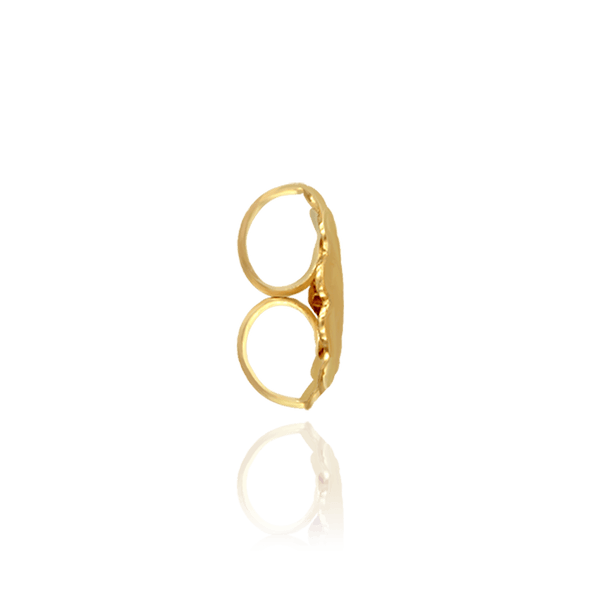 ITI NYC Jumbo Friction (Push) Ear Back (10 x 4 mm) (Fits Post Size .036")