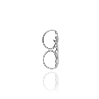 ITI NYC Jumbo Friction (Push) Ear Back (10 x 10 mm) (Fits Post Size .030" - .036")