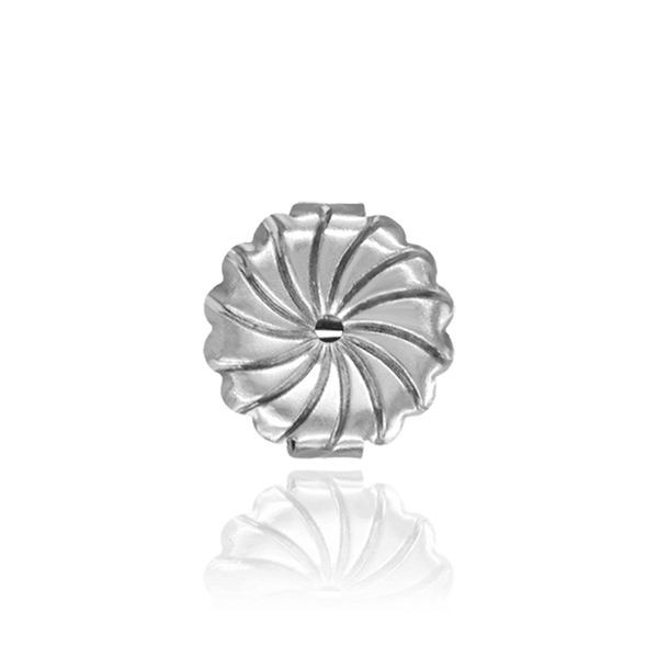 ITI NYC Jumbo Friction (Push) Ear Back (10 x 4 mm) (Fits Post Size .030" - .036")