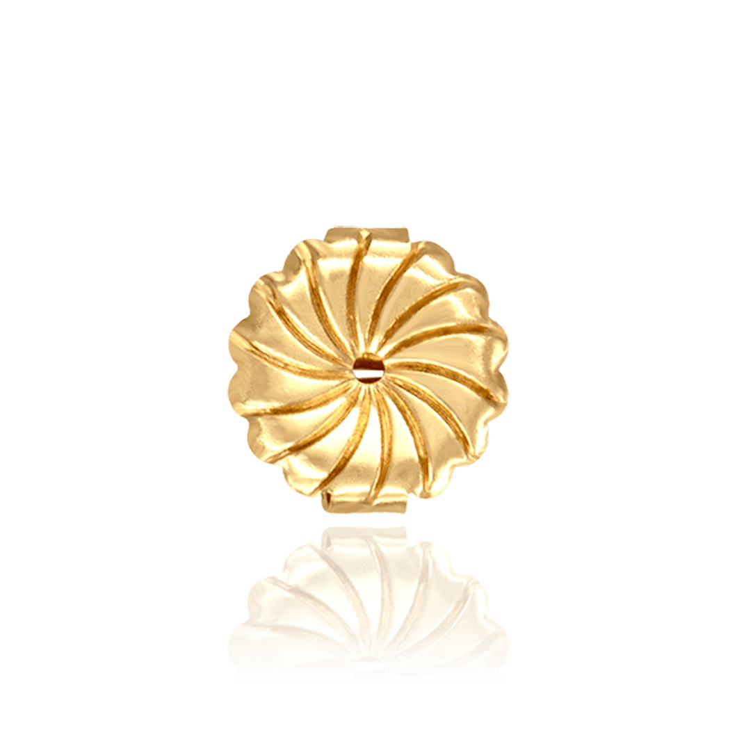 ITI NYC Jumbo Friction (Push) Ear Back (10 x 4 mm) (Fits Post Size .030