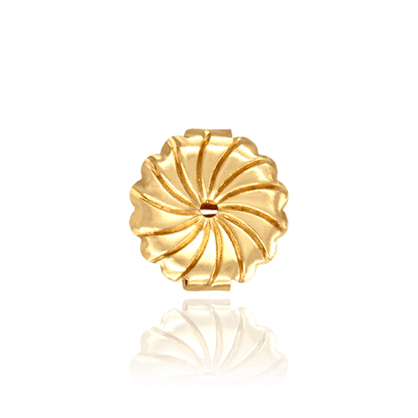 ITI NYC Jumbo Friction (Push) Ear Back (10 x 4 mm) (Fits Post Size .030" - .036")