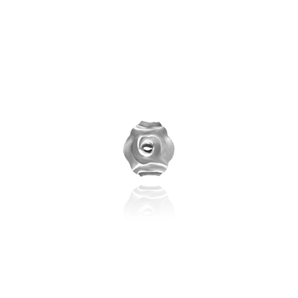 ITI NYC Light Friction (Push) Ear Back (4 x 2 mm) (Fits Post Size .033")