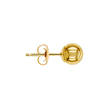 Load image into Gallery viewer, The 5th Avenue Ball Earrings with Back in Gold Filled
