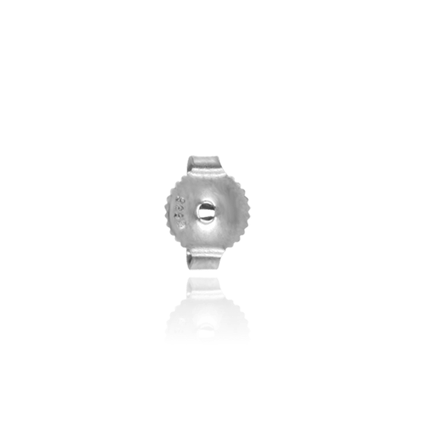 ITI NYC Heavy Friction (Push) Ear Back (6 x 4 mm) (Fits Post Size .030" - .036")