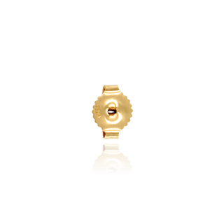 ITI NYC Medium Friction (Push) Ear Back (6 x 3 mm) (Fits Post Size .030" - .036")
