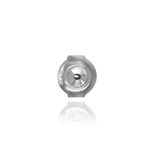 ITI NYC Medium Friction (Push) Ear Back (7 x 4 mm) (Fits Post Size .036")
