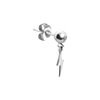 Electric City Ball Earrings in 14K Gold