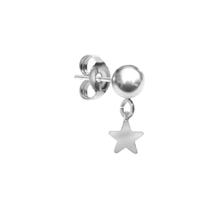 Fallen Star Ball Earrings in 14K Gold