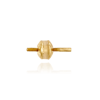 ITI NYC Threaded (Screw) Post and Back Set (5 x 4 mm) (Post: 1/2" x .036")