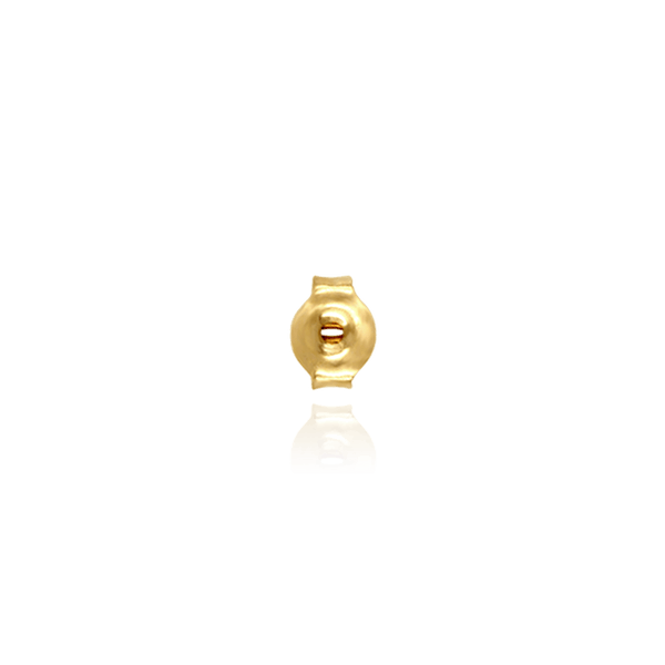 ITI NYC Extra Light Friction (Push) Ear Back (3 x 4 mm) (Fits Post Size .026")