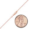 Essex St. Elongated Cable Bracelet in 14K Rose Gold