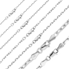 Essex St. Elongated Cable Bracelet in 14K White Gold
