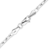 Essex St. Elongated Cable Necklace in 18K White Gold