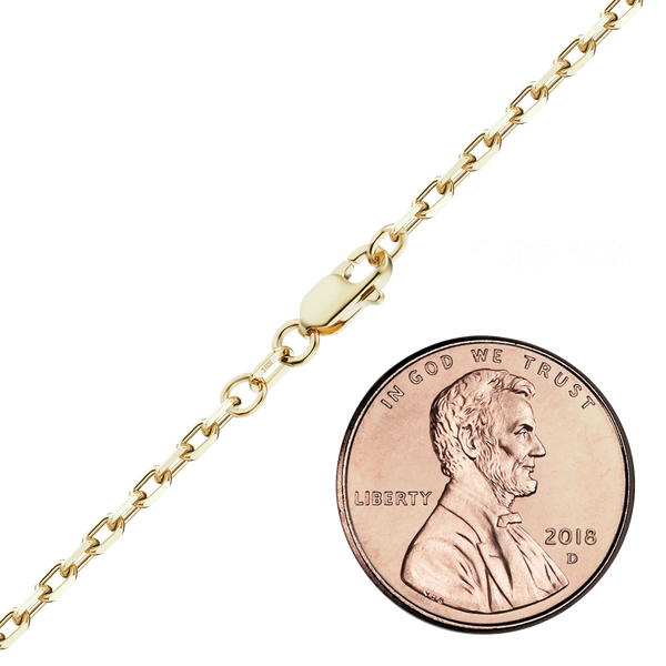 Essex St. Elongated Cable Bracelet in 18K Yellow Gold