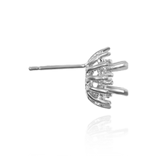 Load image into Gallery viewer, ITI NYC Round Stone Cluster Earrings
