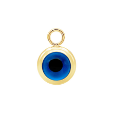 Load image into Gallery viewer, ITI NYC 14K Gold Evil Eye Pendant
