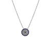ITI NYC Evil Eye Necklace in Sterling Silver
