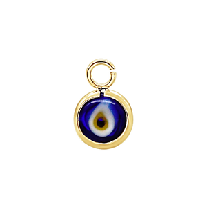 ITI NYC 14K Gold Evil Eye Pendant