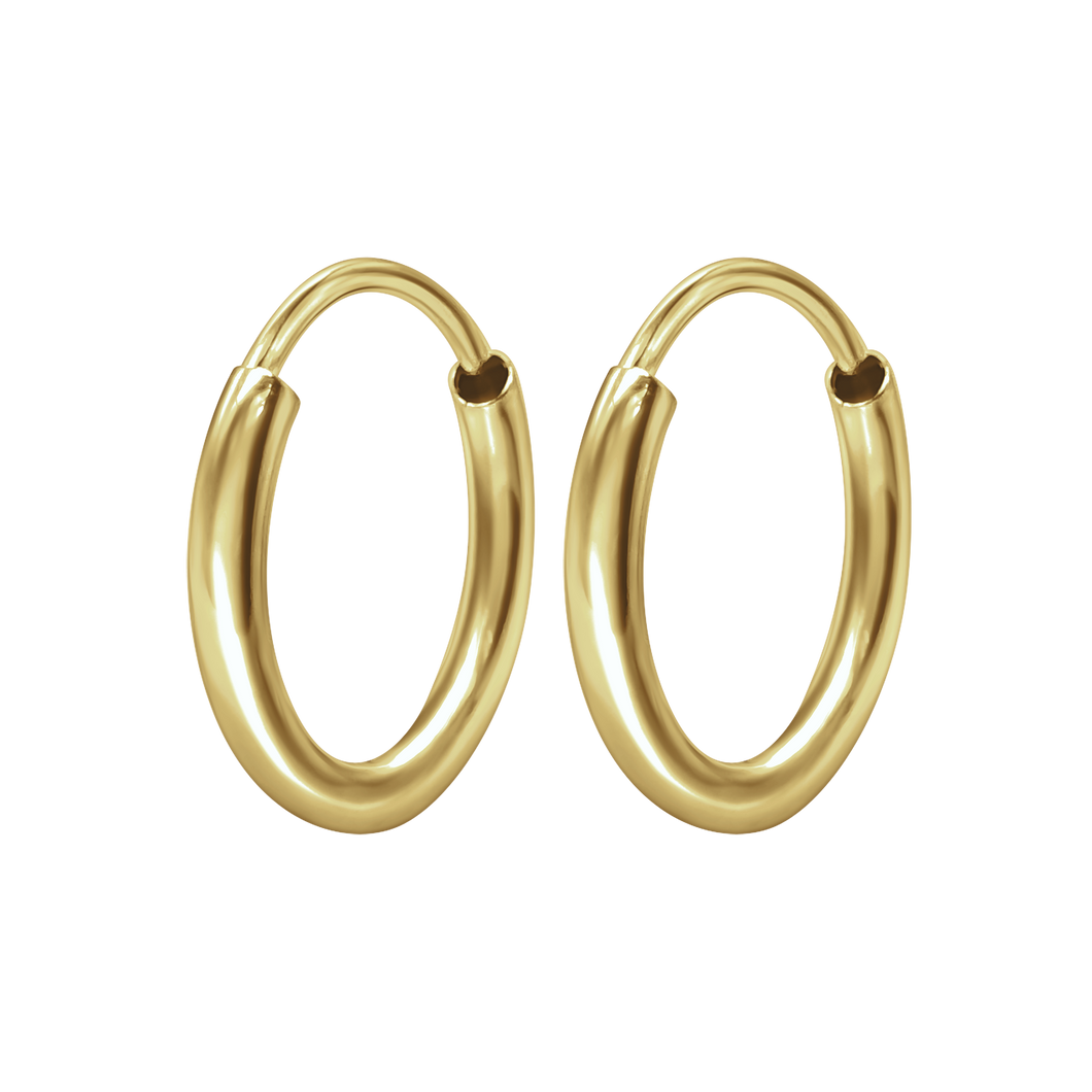 The Hudson Hoop in 14K Yellow Gold