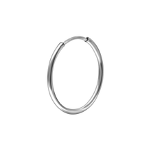 Load image into Gallery viewer, The Hudson Hoop in Sterling Silver
