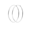 The Hudson Hoop in Sterling Silver