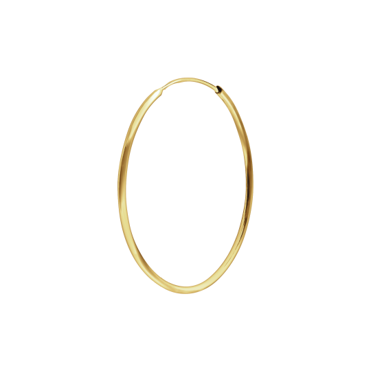 The Hudson Hoop in Gold Filled