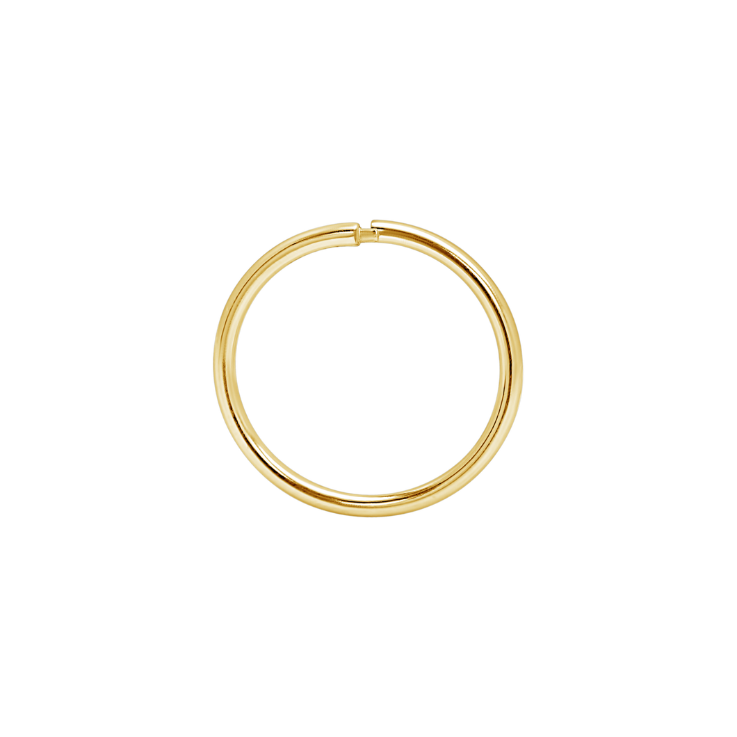 Hidden Catch Hoop Earring in Gold Filled