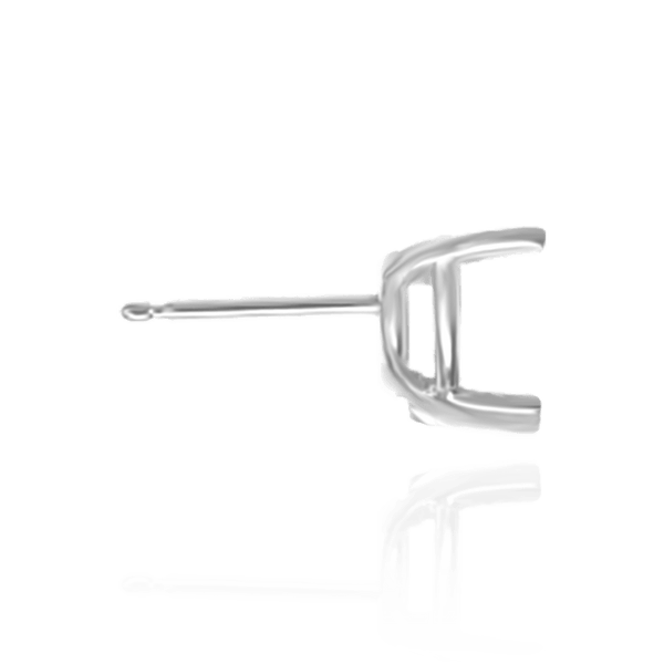 ITI NYC Heart Shape V-End Basket Earrings