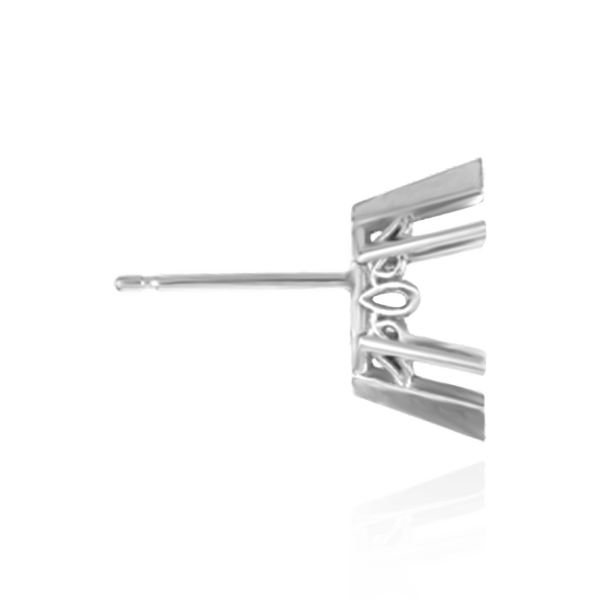 ITI NYC Marquise Shape V-End Filigree Earrings