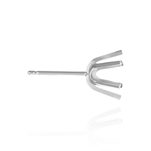 ITI NYC Round Six Prong Earrings