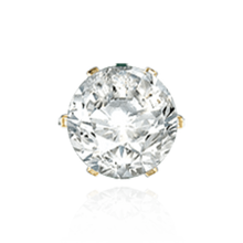 Load image into Gallery viewer, 14K Gold ITI NYC Round Six Prong Earrings
