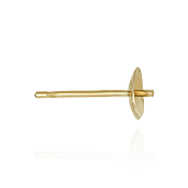 ITI NYC Pearl Cup Earrings with Peg