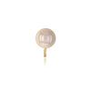 ITI NYC Pearl Cup Earrings with Peg and Ring