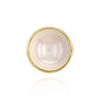 ITI NYC Extra Heavy Pearl Cup Earrings with Peg and Earring Back
