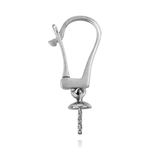 Load image into Gallery viewer, ITI NYC Click-In Leverback with 4 mm Cup Dangle (22 x 10 mm)
