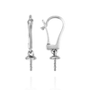 ITI NYC Click-In Leverback with 4 mm Cup Dangle (22 x 10 mm)