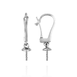 ITI NYC Click-In Leverback with 4 mm Cup Dangle (22 x 10 mm)